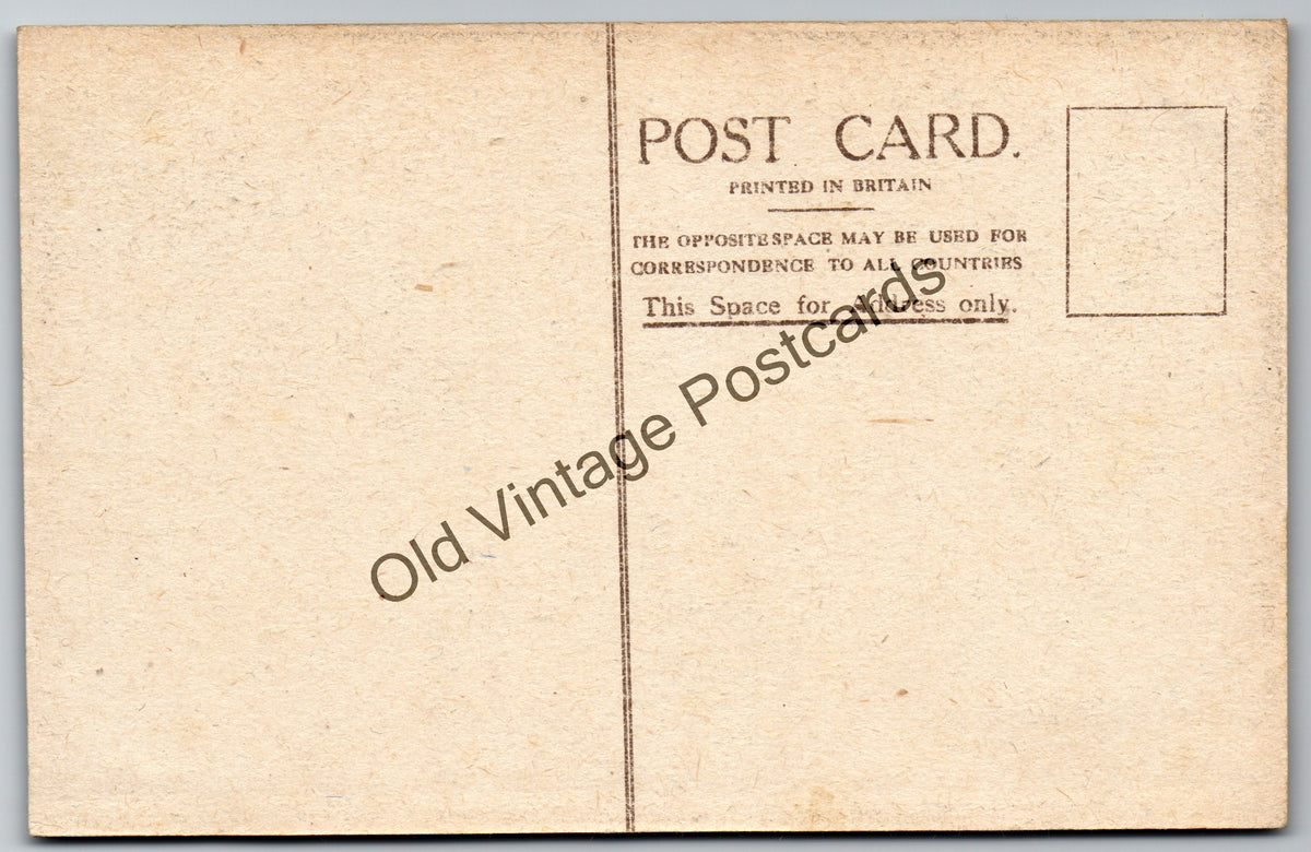 Carisbrooke Castle - The Keep Steps - Isle of Wight - unposted vintage postcard