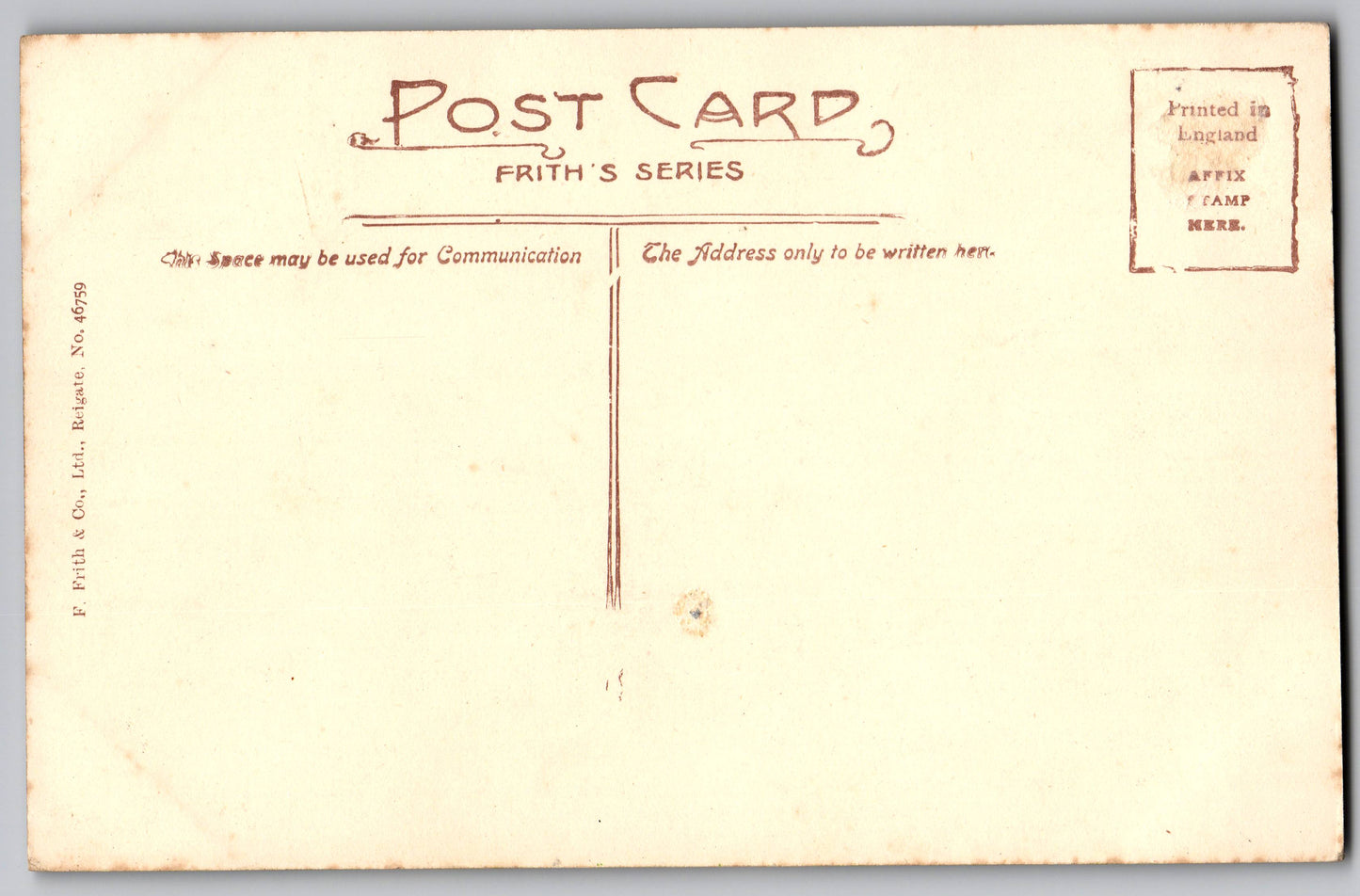 Cynfal River from Talybont Ffestiniog old interesting colour postcard