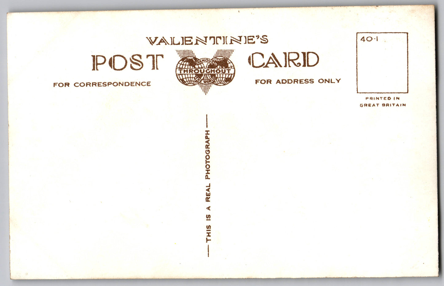 Hugh Lloyds Pulpit Blaenau Ffestiniog real photo old postcard