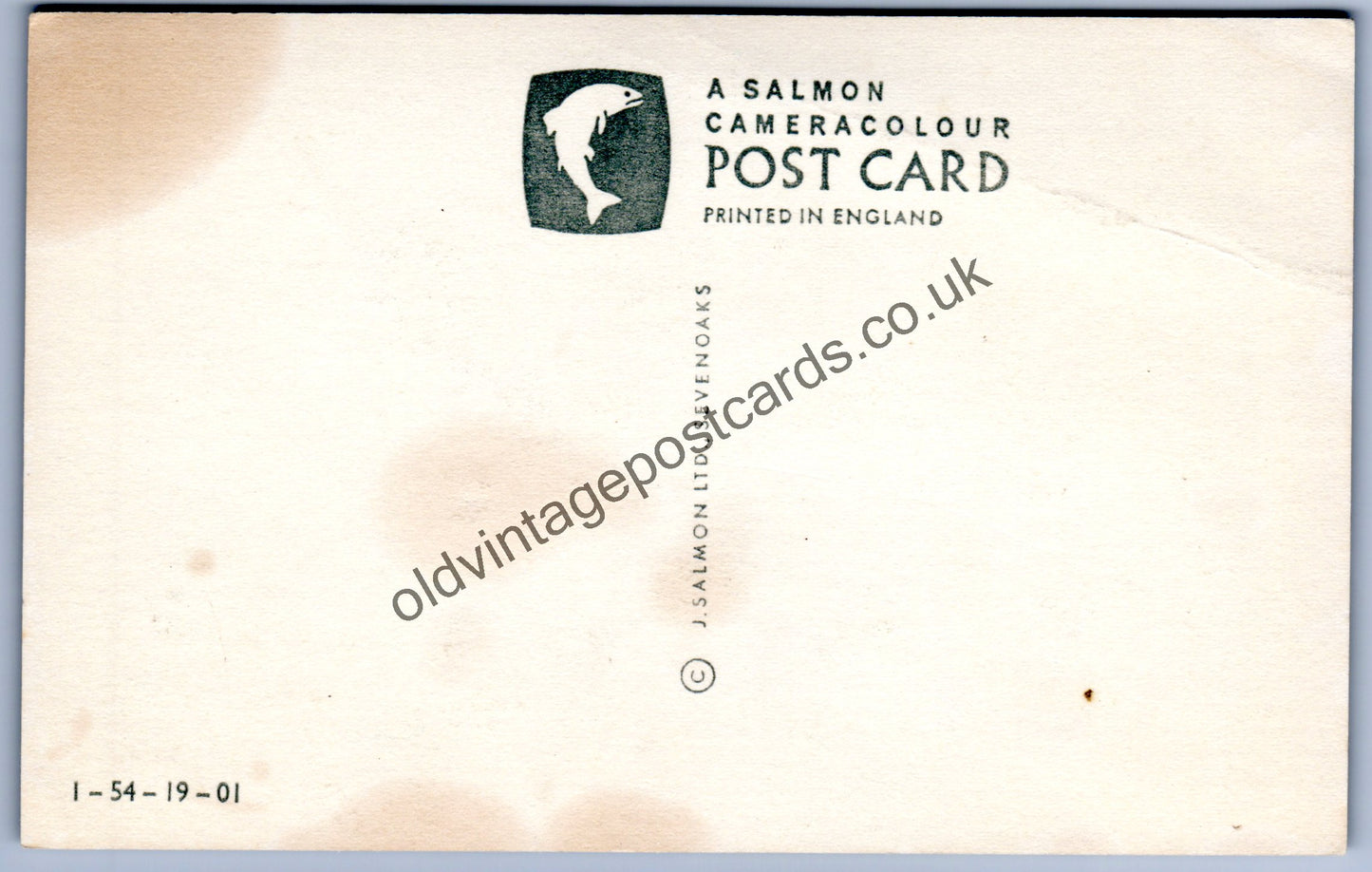 Gold Hill Shaftesbury Dorset collectable old postcard
