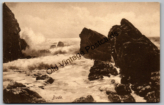 Bude Postcard – Dramatic Rocky Coastline – Frith’s Series