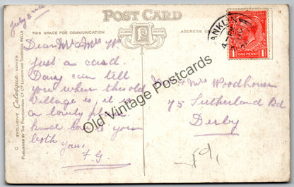 Isle of Wight Postcard – Shanklin the Village – Photochrom No. 31640