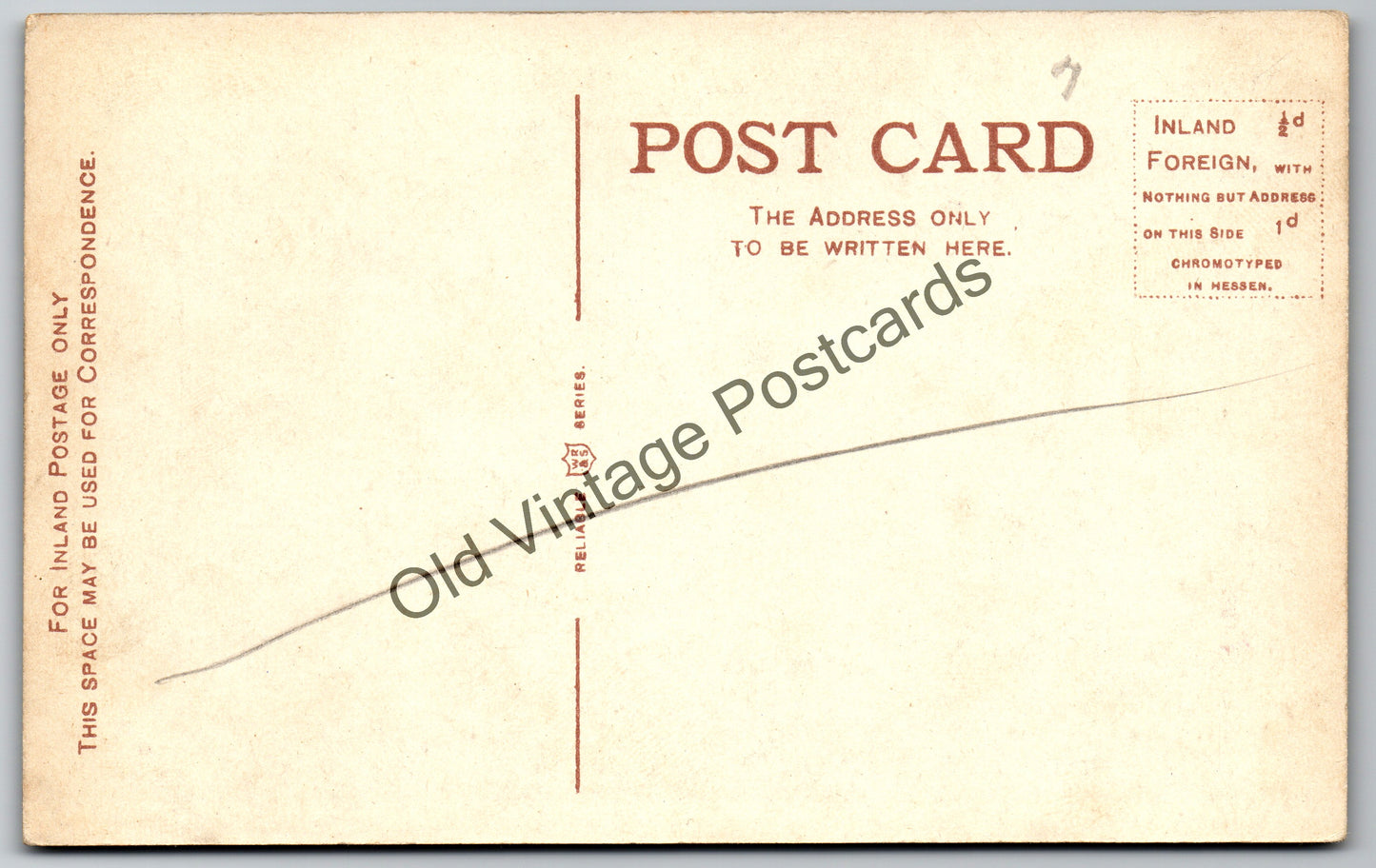 Izaak Walton Hotel from River Dove, Dovedale Postcard - Country House Hotel - Unposted early 1900s vintage