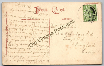 North Nibley Black Horse Inn, Gloucestershire – Old Vintage Postcard