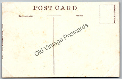 Vintage Royal Exchange Manchester Postcard – Historic Building – Early 1900s