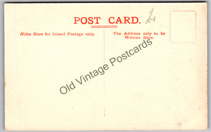Tintern Abbey from Chapel Hill Vintage Welsh Postcard