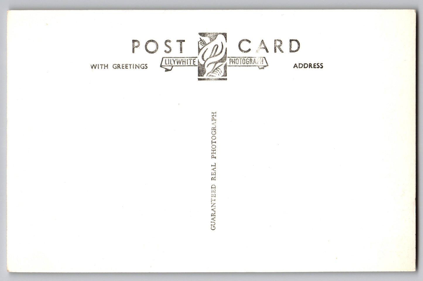 View from Mam Tor Castleton Peak District real photo postcard